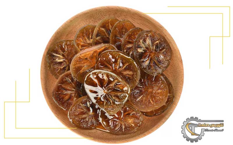 شیرین کردن گریپ فروت خشک شده